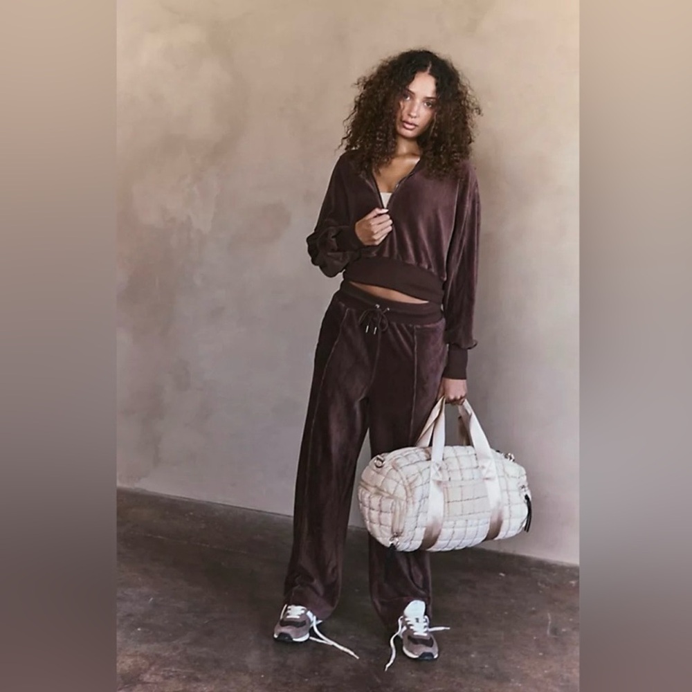 Free People Movement Let’s Volley Velour Set